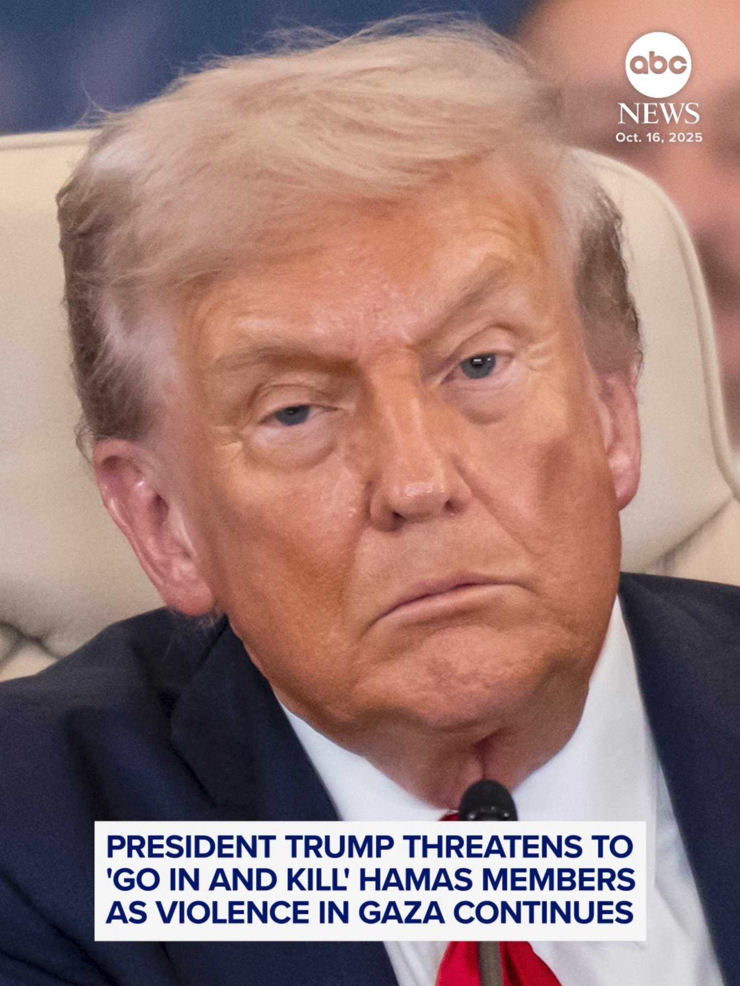 President Trump is threatening to 