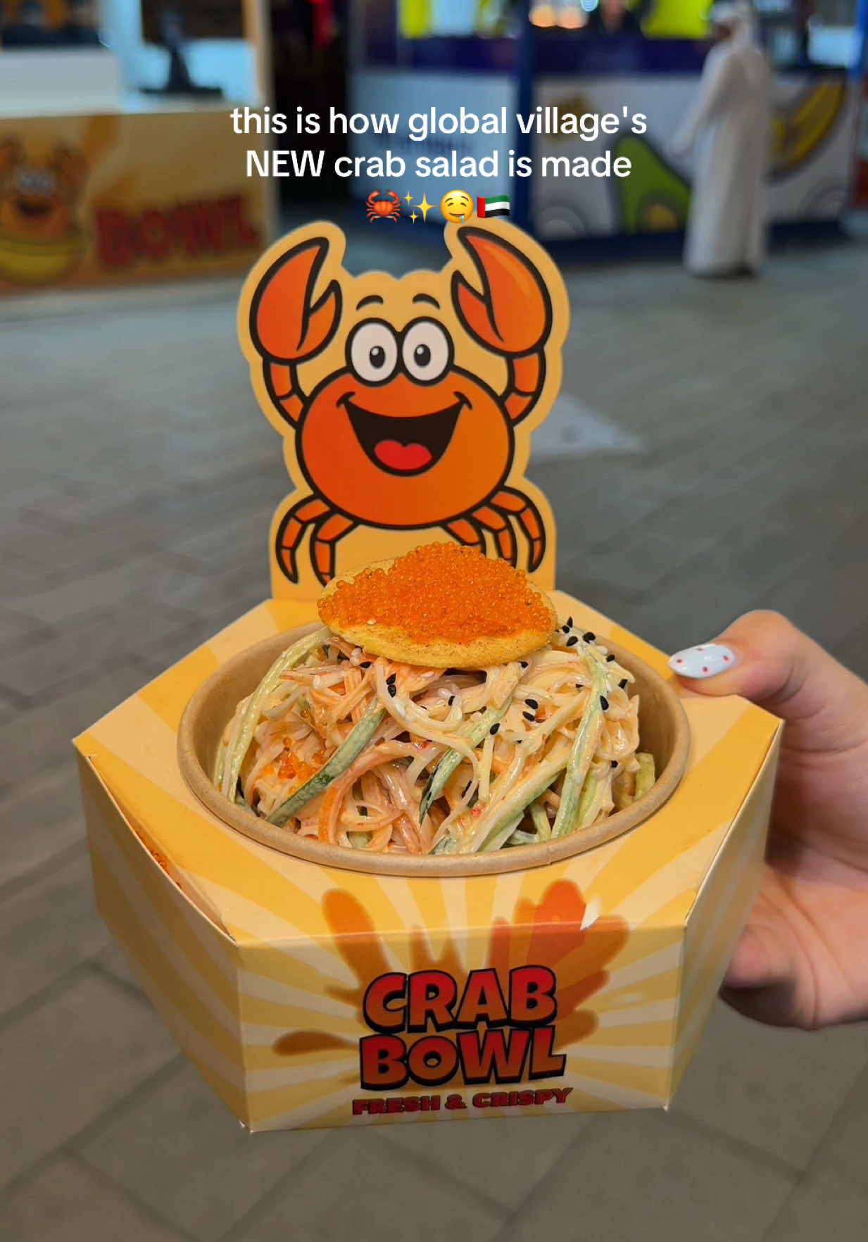 📍 Crab Bowl, Fiesta Street GV 🦀🇦🇪 #dubai #دبي #globalvillage #globalvillagedubai #القرية_العالمية 