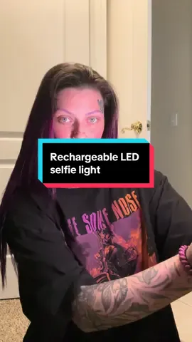 I have multiple lights, but I like this one specifically because it’s small and easy to take with me everywhere! ##spiderlegs##lightingtips##contentcreator##fyp##ttshop