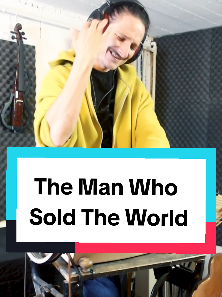 The Man Who Sold The World // @David Bowie  I've had this melody stuck in my head for a while! Do you remember which video game used it 😜?  #hurdygurdy  #sewinggurdy  #cover  #nirvana  #metalgearsolid @Hideo Kojima  Hoodie : @kaft 