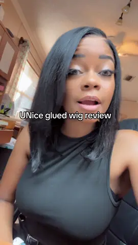 It’s giving SILK PRESS, babbbeee! #unicehair #fyp #newfeature 