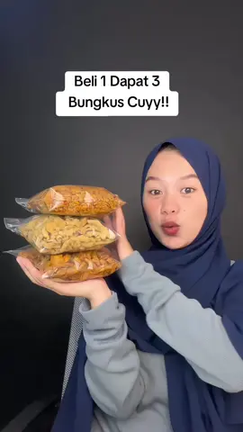 #ususkrispy dari @senopati cemilan beli 1 dapat 3 bungkus🤩