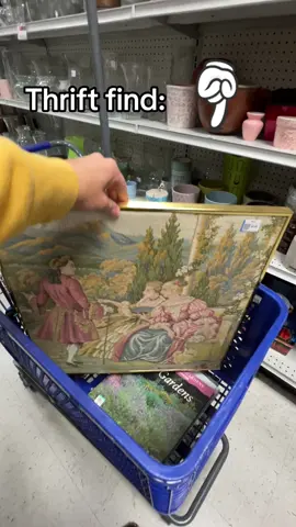 Yes please #thrifting #thrifted #art #needlework  