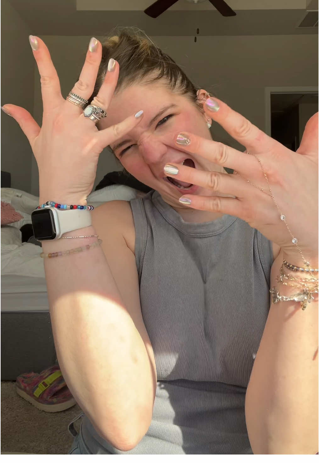 Fresh nails for VACATION! @Olive & June #nailset #pressonnails #oliveandjune 