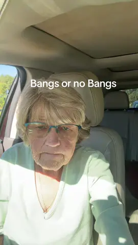 #grandma #bangs 
