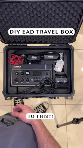 How to Build A DIY Travel Case for your EAD 10 ☑️☑️ #drums #joeycastro #ead10 #travel #LETSGO 