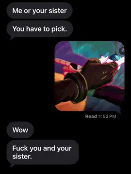 She raised me so I will always pick my sister #arcane #relatable #fyp 