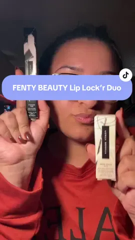 MISS RIHANNA did her big one here.. lipstick smells like vanilla cookies 🍪 #fentybeauty #rihanna #makeup #lipstick #lipcombo 