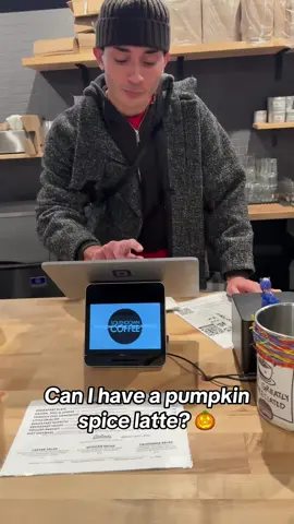PUMPKIN 🗣️ @Stella Blue Coffee (via:@dayandgay) 