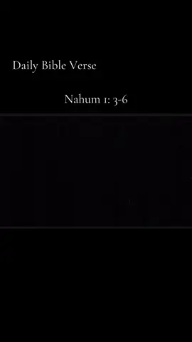 Nahum 1:3-6 vividly depicts God's dual nature as both merciful and majestically powerful, yet uncompromising in justice against the wicked. He is slow to anger, offering patience and great strength, but He will never acquit the guilty, storing up vengeance for His enemies. The passage poetically illustrates His sovereignty over creation: whirlwinds and storms mark His path, with clouds as the dust beneath His feet; He commands the seas to dry up, rivers to vanish, and fertile lands like Bashan, Carmel, and Lebanon to wither in His presence. Mountains quake, hills melt, and the entire earth trembles before Him, culminating in a rhetorical challenge—who can withstand His blazing fury, poured out like fire that shatters rocks? This serves as a terrifying warning of inevitable judgment for the unrepentant, while affirming God as a refuge for the faithful. #BibleVerse #GodsWrath #ChristianTikTok #Faith #FYP