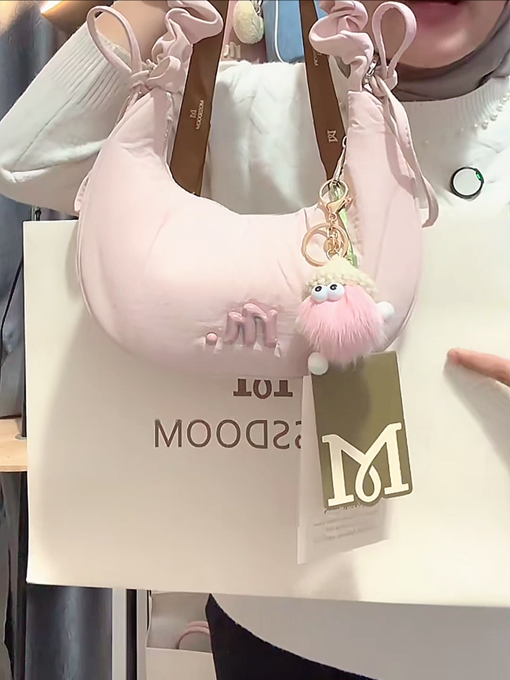 MOSSDOOM Tas Wanita Sylvie Bag Tas Selempang Anggun Elegan Dan Praktis#taswanita #foryoupage #foryuo #tasselempang #OOTD 