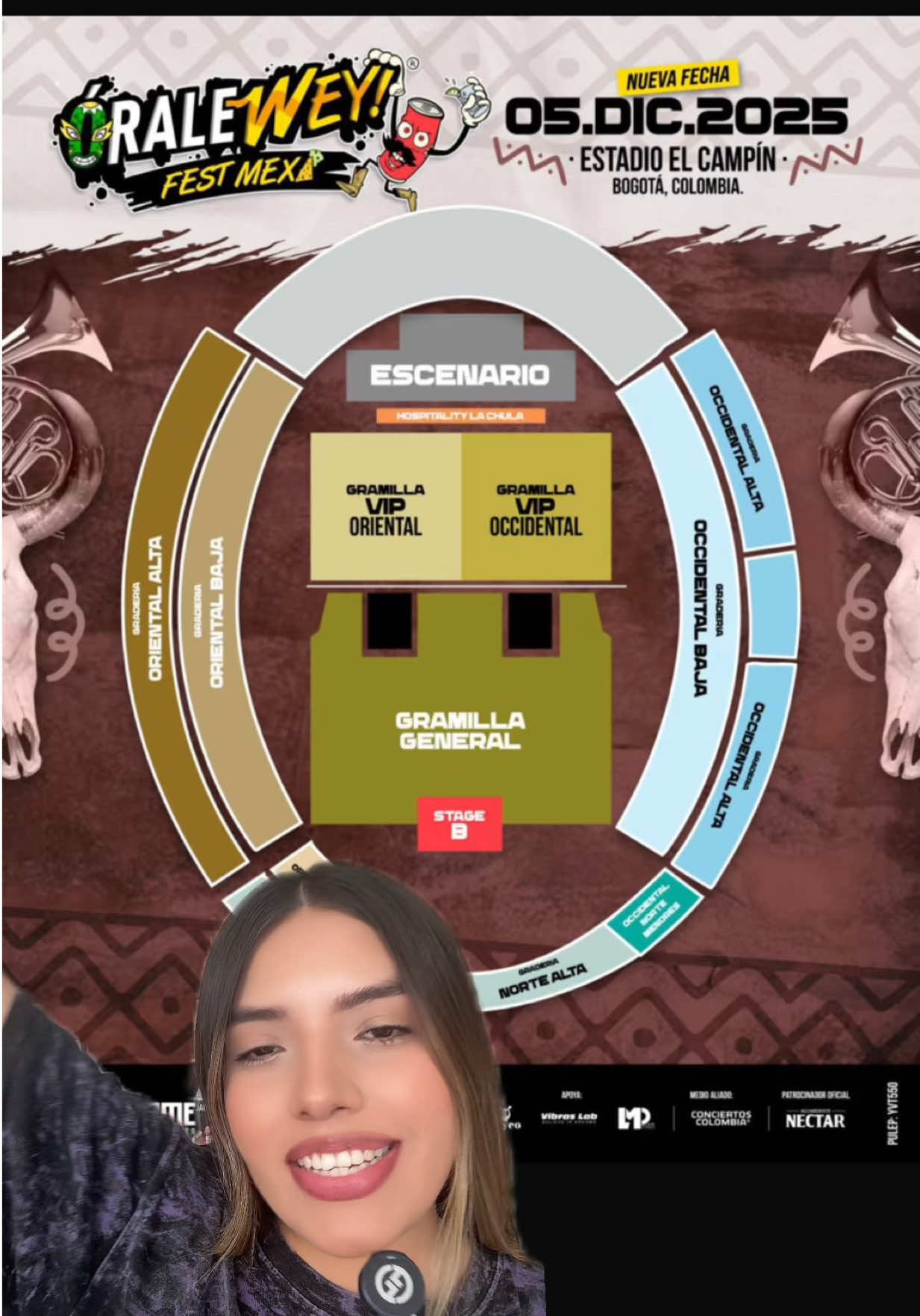 Segunda fecha @Orale Wey Fest @Grupo Firme en Bogotá ! #corridoschingones #grupofirme #bogotacolombia #festival #regionalmexicano 