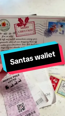 Santa’s wallet is packed with festive surprises — from his flying license to money from the Bank of Reindeer 🦌💸 It’s the perfect magical touch for Christmas morning! Grab yours from my video before they’re gone 🎁✨ #Christmas #GiftIdeas #BlackFriday #TikTokMadeMeBuyIt  #sephoraalışverişim 