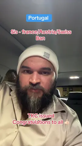 Sis ban TRC issued #tboportugal #immigration #portugal🇵🇹 #aimaportugal #aimatbo 