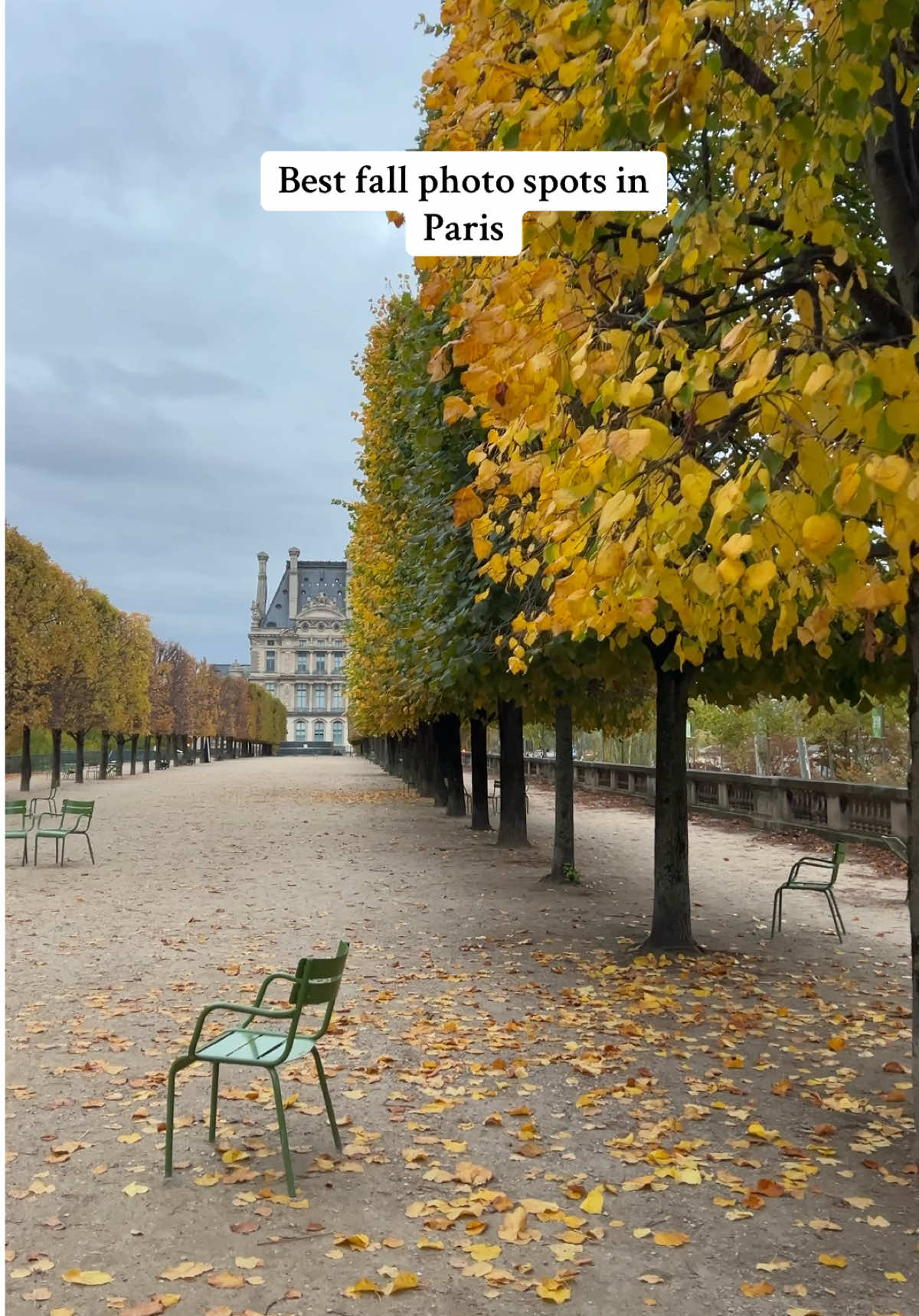 Beautiful autumn photo locations in Paris #autumninparis #autumnseason #fallseason #autumnalvibes #paris2025  Best fall photo spots in Paris, picture perfect locations in Paris, autumn pictures in Paris