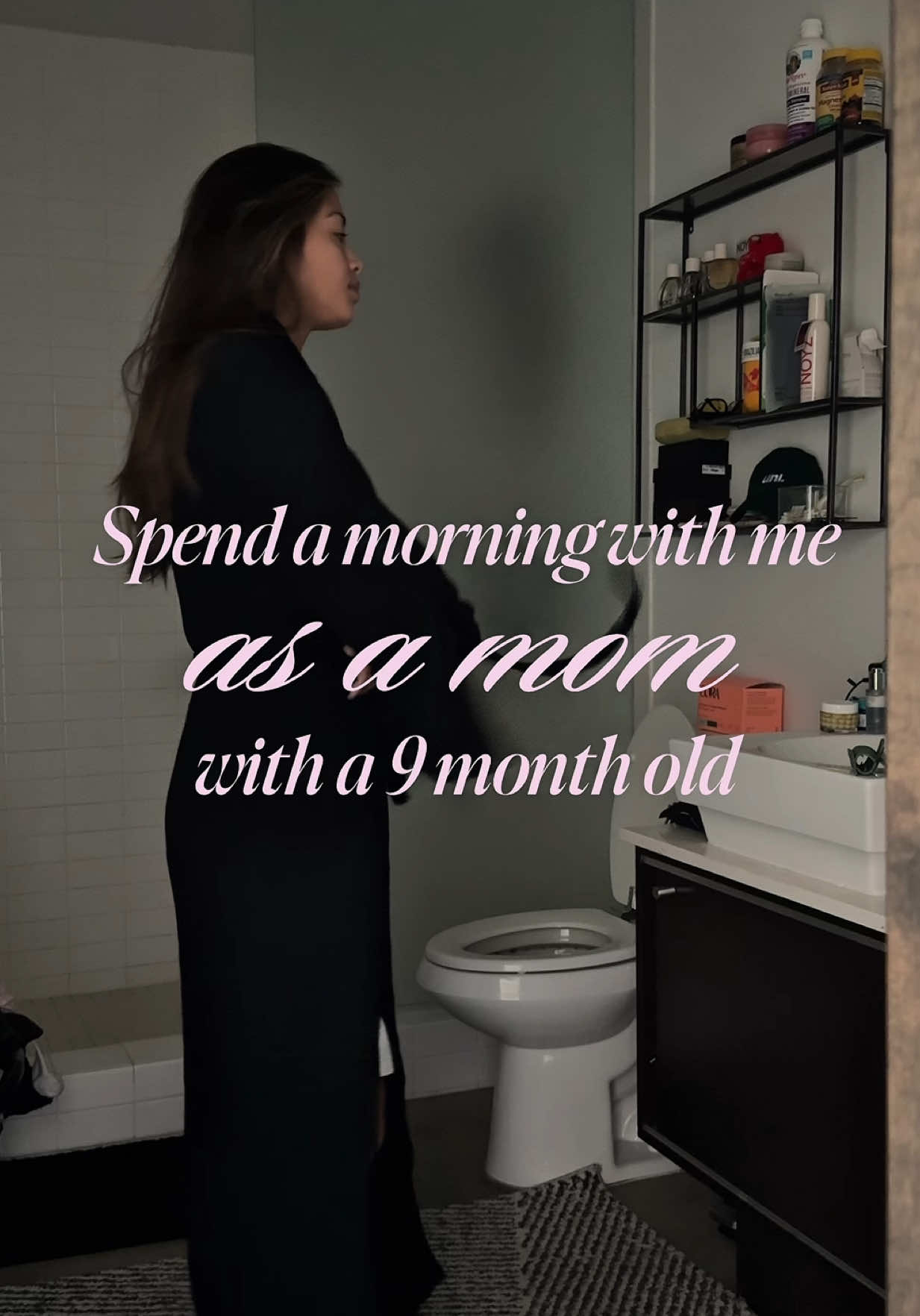 a realistic morning with me and Roman 🤍 #MomsofTikTok #morningroutine #momlife 