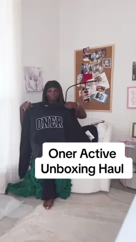 My latest order from @Oner Active Should I do a try on next!? #oneractive #midsizefitness #momswhoworkout #blackgirlfitness #glowupseason 
