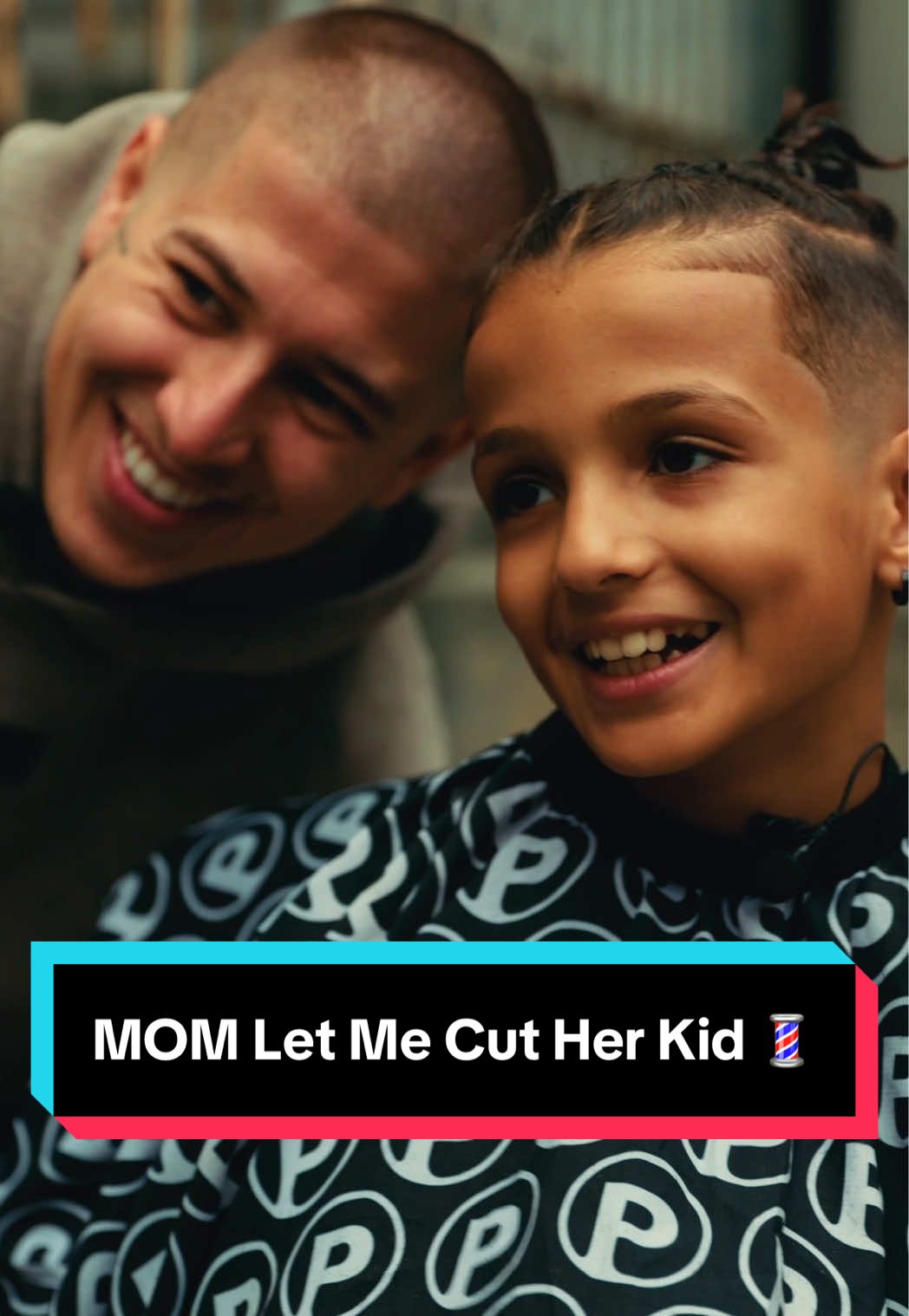 This 10 year old is beating all the odds 🥹 Shoutout to Mom for doing her best for her babies 💚 #vicblends #barber #haircut #motivation #fyp 