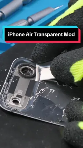 The iPhone Air Transparent Mod Is Here… Kind Of? #iphoneair