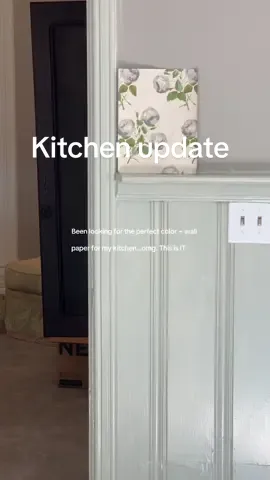 IS THIS THE VIBES OR WHATTT😍😭 #kitchen #wallpaperkitchen #vintagekitchen #newbutold 