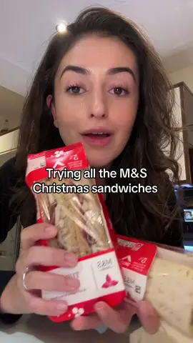Trying all the M&S Christmas sandwiches PART 2 @Ann Khoshaba #marksandspencer #mands #sandwich #sandwiches #christmas #turkey #festive #sausage #sausageroll #food #Foodie #foodreview #asmr #asmrfood #tastetest #foodasmr #fyp #foryou #chicken #curry #boxingday #wrap 