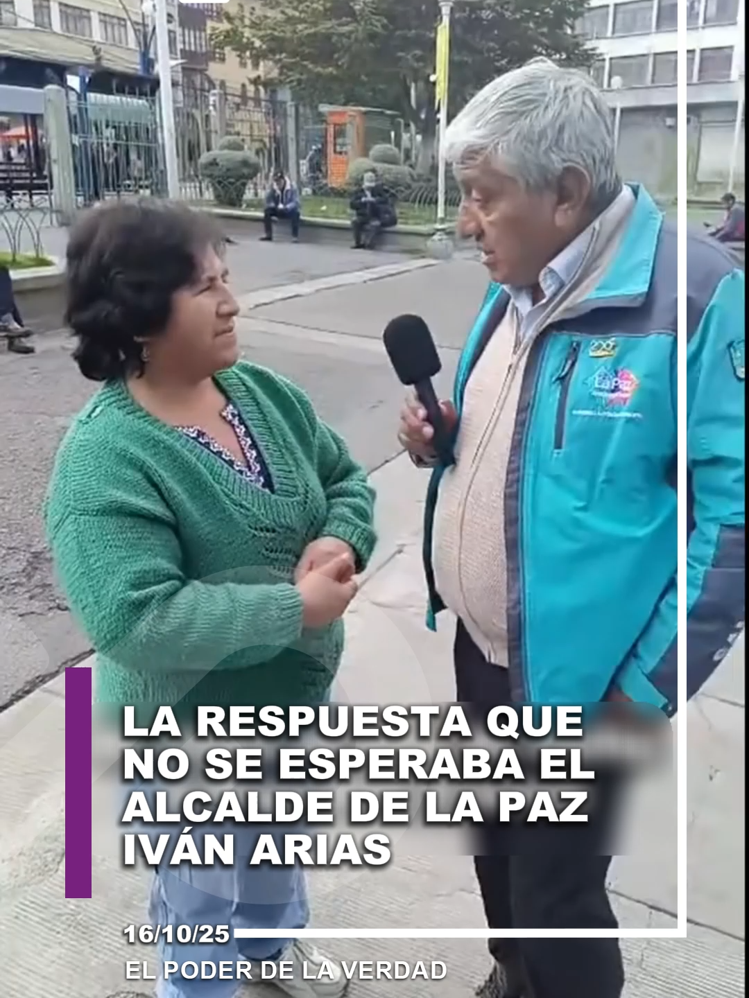 🧕🏽El alcalde no se esperaba esta respuesta 😮 #ivánarias #lapaz #nomelaesperaba #ivanarias #lapaz_bolivia🇧🇴