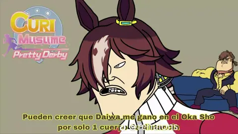 Les dejo un fandub nuevo después de tanto tiempo. No sé de dónde viene el curi pero las imágenes son de un TikTok que ví de @renalons aquí en no puedo mencionar por qué su cuenta ta privada pero weno jsjsjs #uma #umamusume #yeguas #trainer #fyp