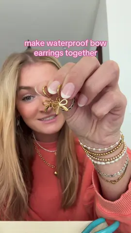 love these!!! #fyp #jewelrymaking #makingjewelry #foryoupage #waterproofjewelry 