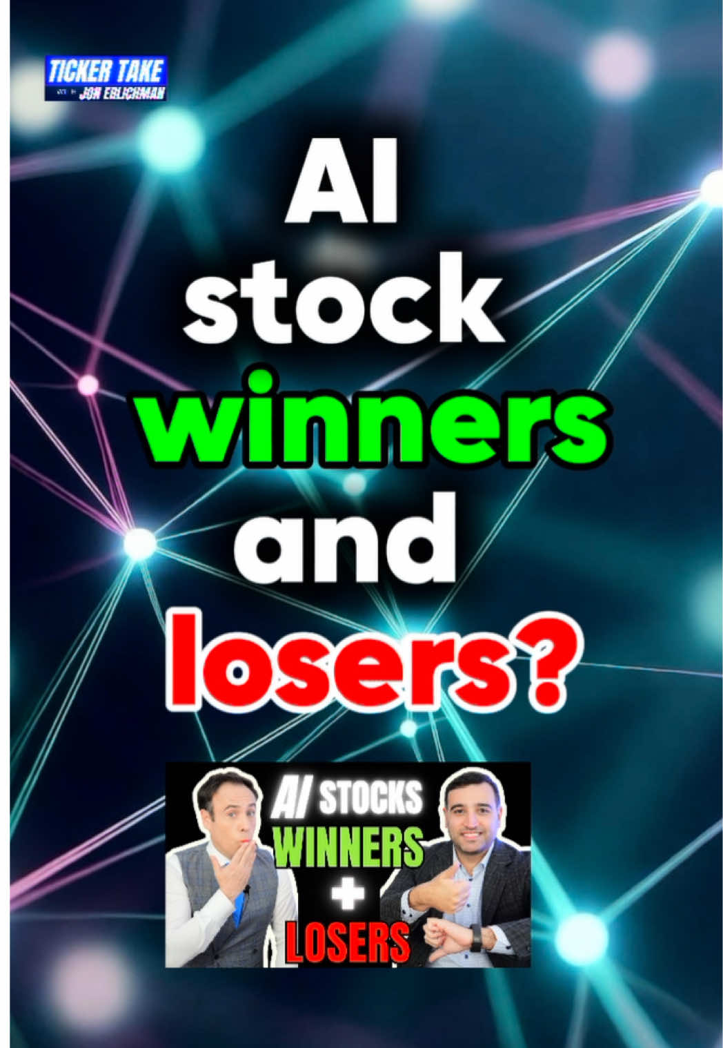 AI stock winners? Get the top picks at Ticker Take on YouTube! #ai #stocks #tickertake 