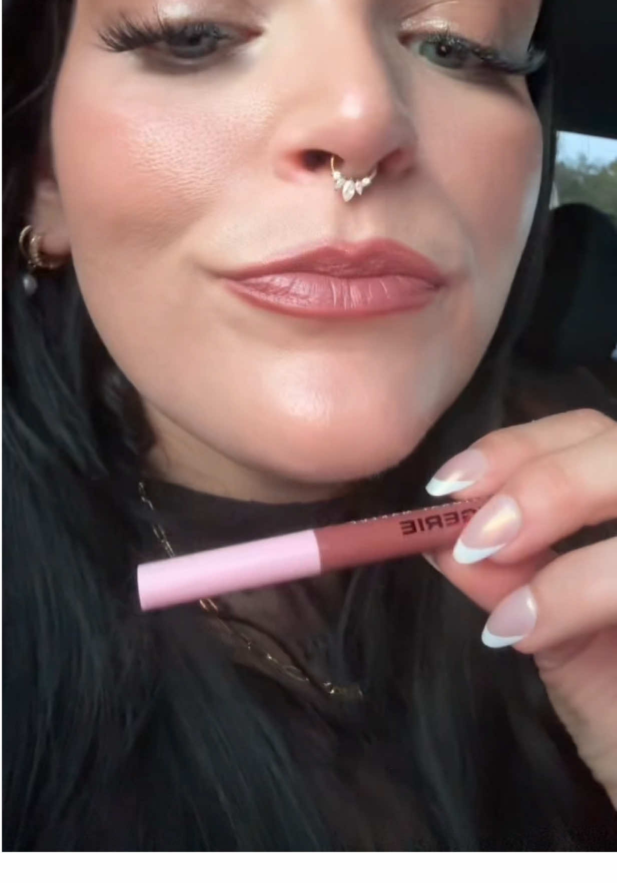 This lip lingerie by @NYX Professional Makeup is stunning! #nyxliplingerie #liplinerstain #linerstain 
