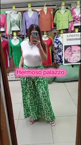 Nuevo ingreso🤩 para más información se comunica al 0980098886 📲🚚💯 #palazzo #tendencia #moda #fyp #bahia 