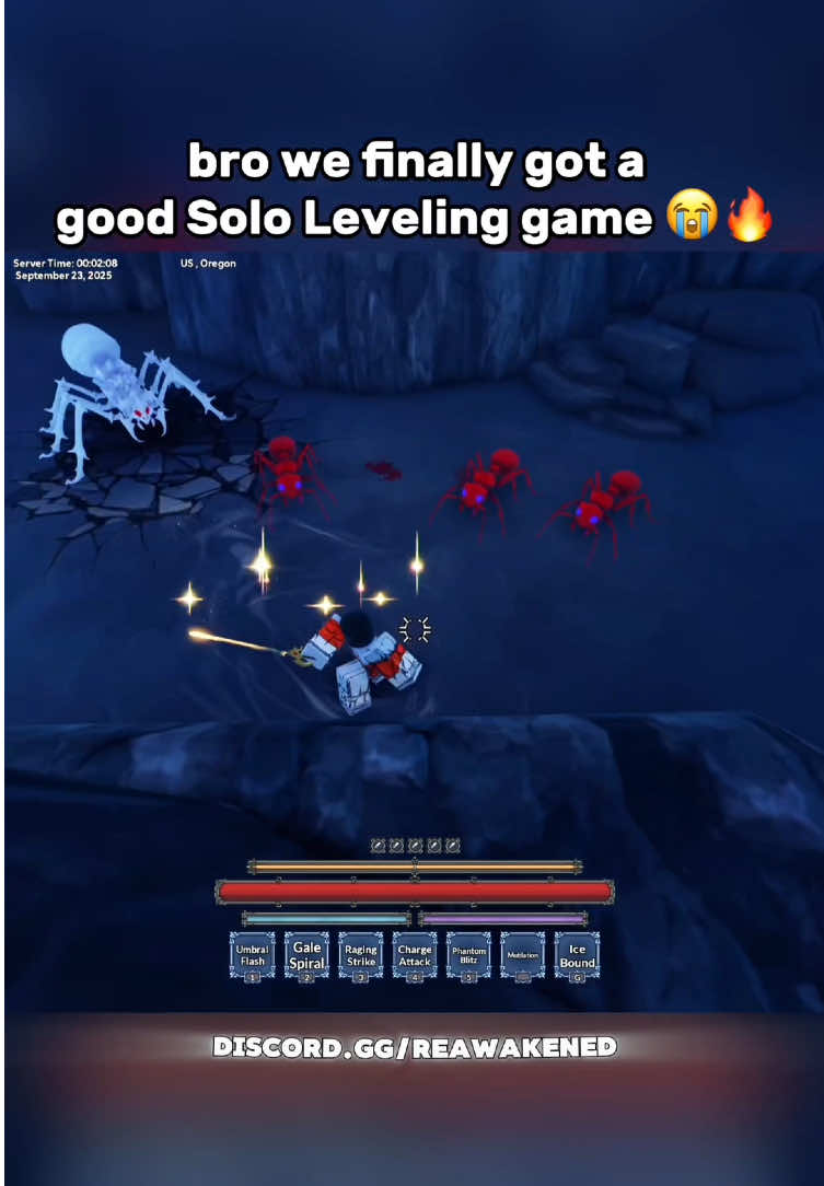 Reawakened .gg/reawakened | new combat solo leveling game #sololeveling #roblox #combat #robloxfyp #newrobloxgame 