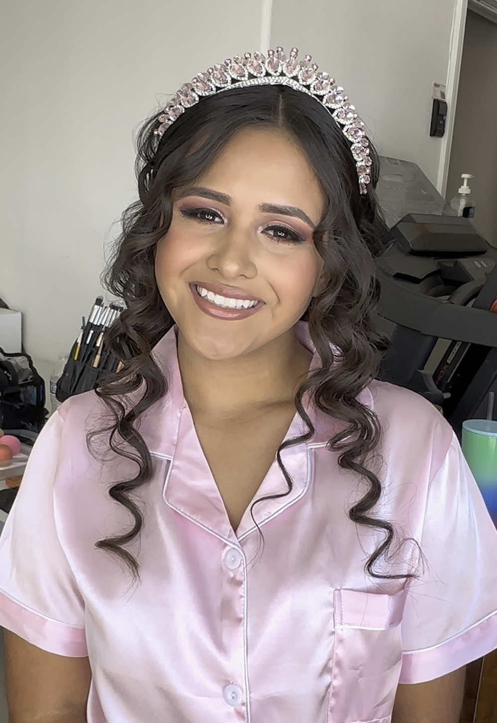 Hermosa Quinceañera ✨💕 #fyp #foryou #559mua #559makeup #559makeupartist