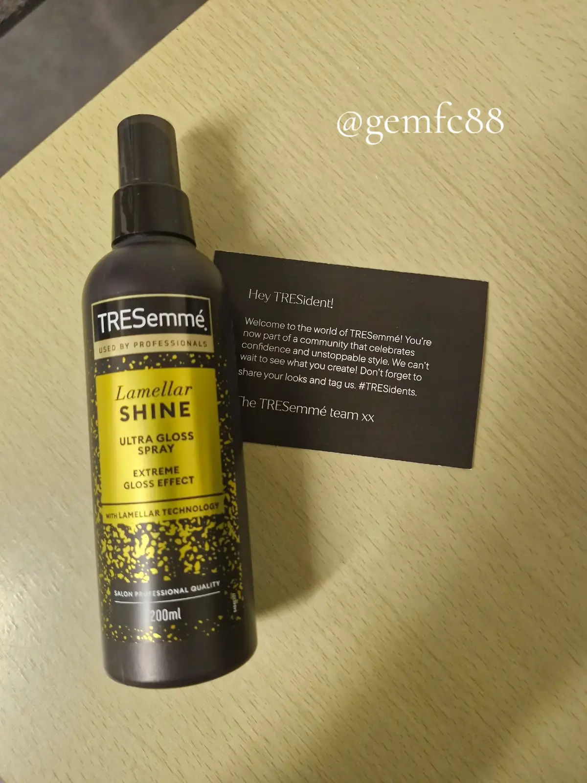 Gifted by @TRESemmé as part of their Tresident Panel! Can't wait to try this out! #tresemme #haircare #hair #beauty #ugc 