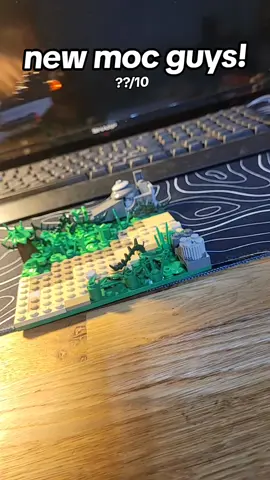 Lmk what you think in the comments! #legostarwars #fyp #lego #legotok #fredolego it's a barc speeder going through a planet idk which one but lmk what u think!