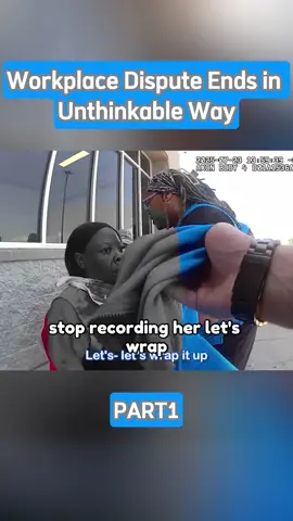 WORKPLACE DISPUTE ENDS IN UNTHINKABLE WAY #fyp #cops #bodycam #police 