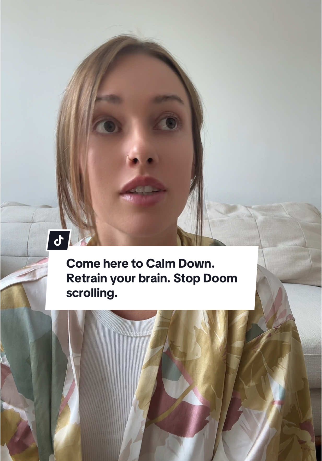 Save for later. Stop Doom scrolling. Retrain your brain. How r u? How was this?  . . . . #anxietyrelief #anxiety #MentalHealth #depression #healing #depressionanxiety #ptsd #calm ##ptsd##therapy