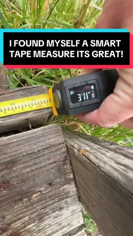 I found a smart tape measure #smart #smarttools #tools 