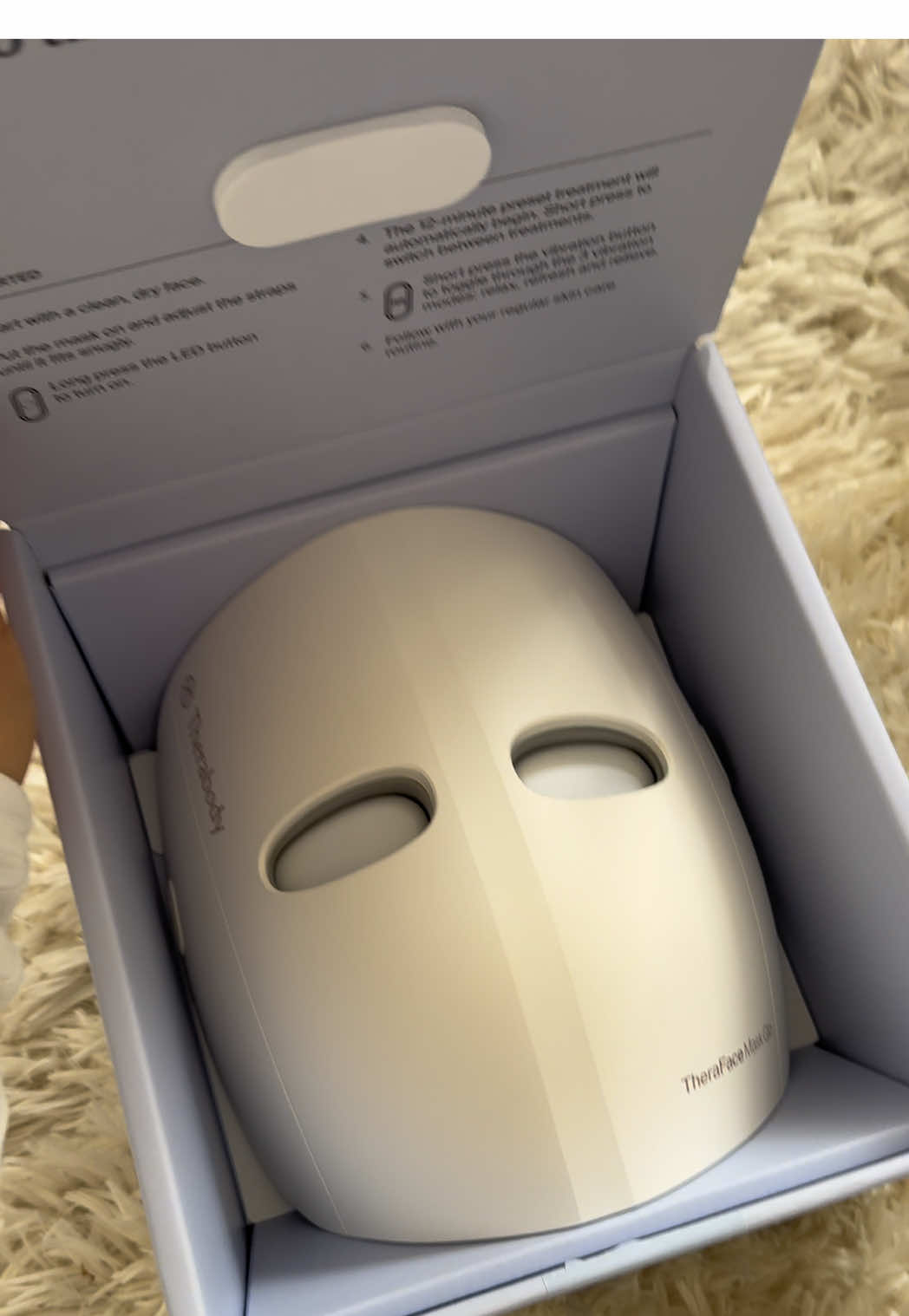 Theraface Mask Glo  #facemask #therabody #theraface #ledmask #ledmasktherapy @Therabody  *unbezahlte Werbung*