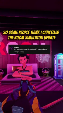 Replying to @Jordy McMullan Just a reminder! Room Simulator is STILL coming back, just making sure there’s no bugs and fixing a few things before I publish it! I want to make sure it’s a quality experience! ❤️ #fortnite #roomsimulator #fyp #update #tuffysinamood