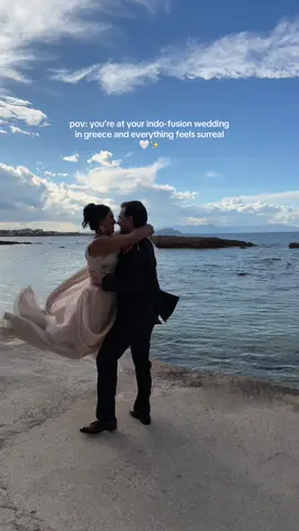 still can’t believe this was real life 🥹 my heart’s so full @desi wedding content creator  #weddingtok #weddingtiktok #wedding #fusionwedding #destinationwedding 