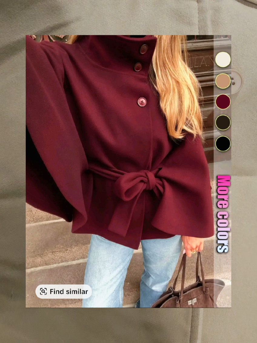 Wearable Fall 2025 Fashion Trends for Women over 50 cape coat #fashionover50  #outfitinspo #over50style #tiktokshopfalldealsforyou  #creatorsearchinsights 