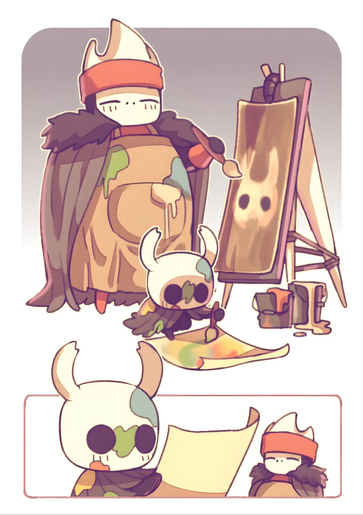 Hollow Knight Comic Credit creamroyale #fyp #comic #wholesome 