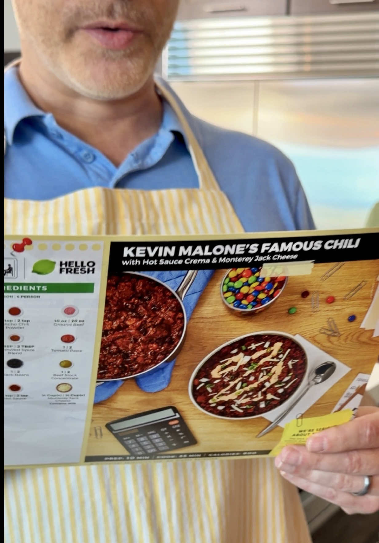 Cooking disaster: @HelloFresh US & @The Office saves the day #HFxDMDC #hellofreshpartner #HelloFresh 