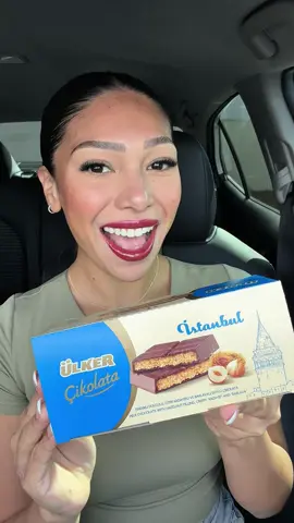 I can’t believe I finally found it! It’s @Ülker Chocolate İstanbul! This chocolate was SO GOOD!  #ad #ülkerçikolataistanbul #mysterychocolate #foodies