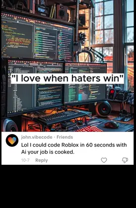 Roblox is back again. #ai #roblox #lovable 