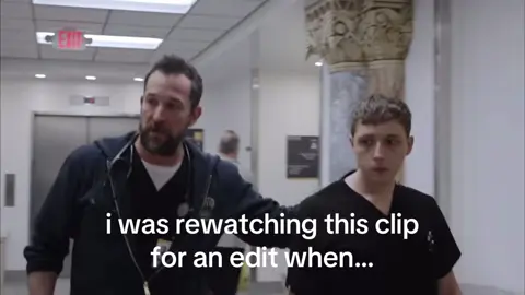 #HUCKLEROBBY || made me giggle cuz why did he do that  #thepitt #denniswhitaker #drrobby #CapCut 