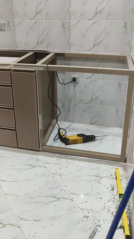 #مطبخ #الالمنيوم_والمطابخ_والزجاج #  في طور الانجاز 