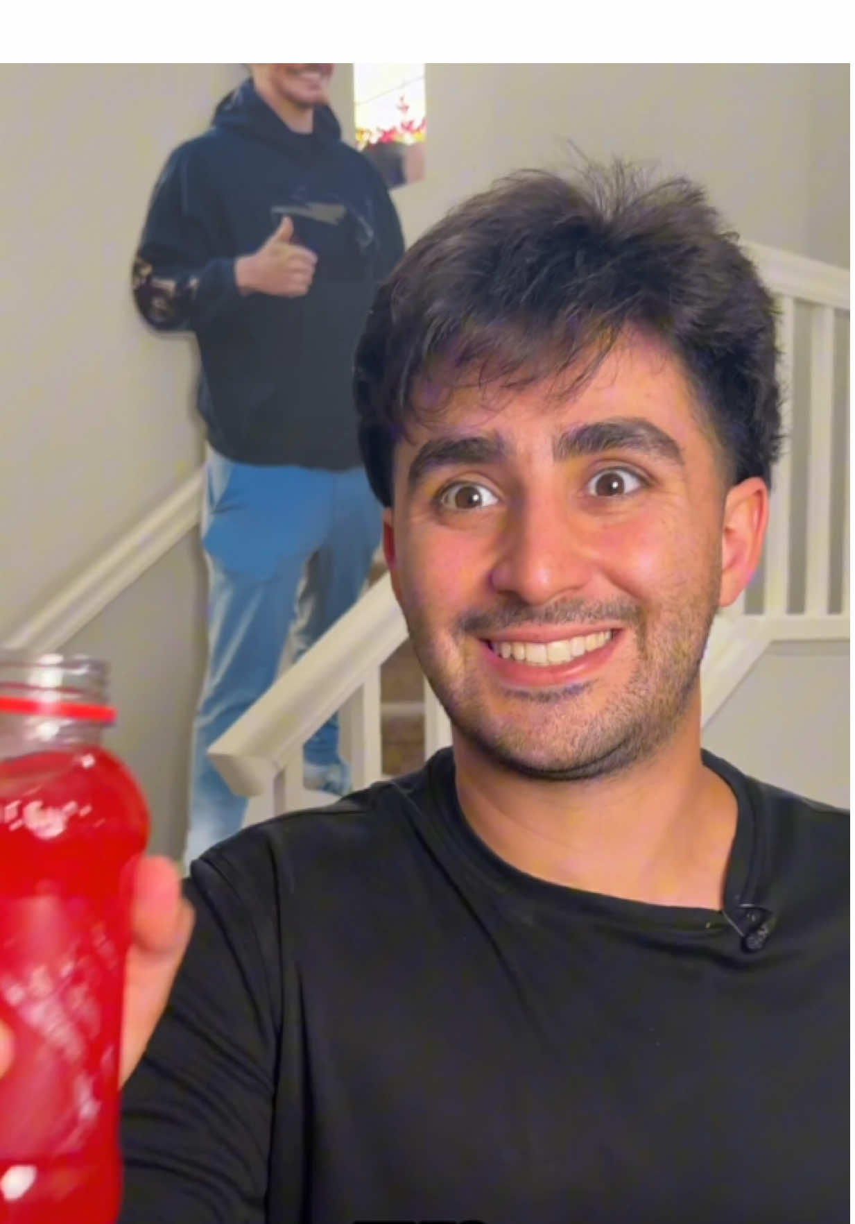 Spiciest drink in the world 😳 #spicy #sour #juice #skits 