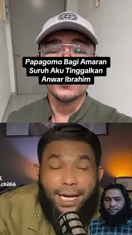 Papagomo Bagi Amaran Suruh Harun Dan Wan Hadi Tinggalkan Anwar Ibrahim #sirazri #anwaribrahim #pmx 